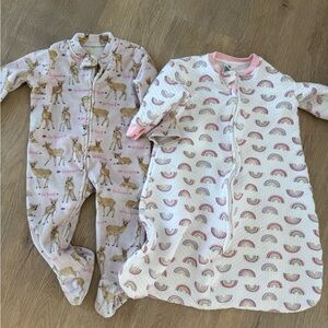 Baby Sleep Sack and Onesie Bundle